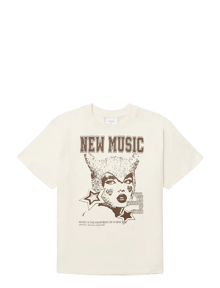Grunt - GRGranada SS Tee - short-sleeved t-shirts - chalk - 0