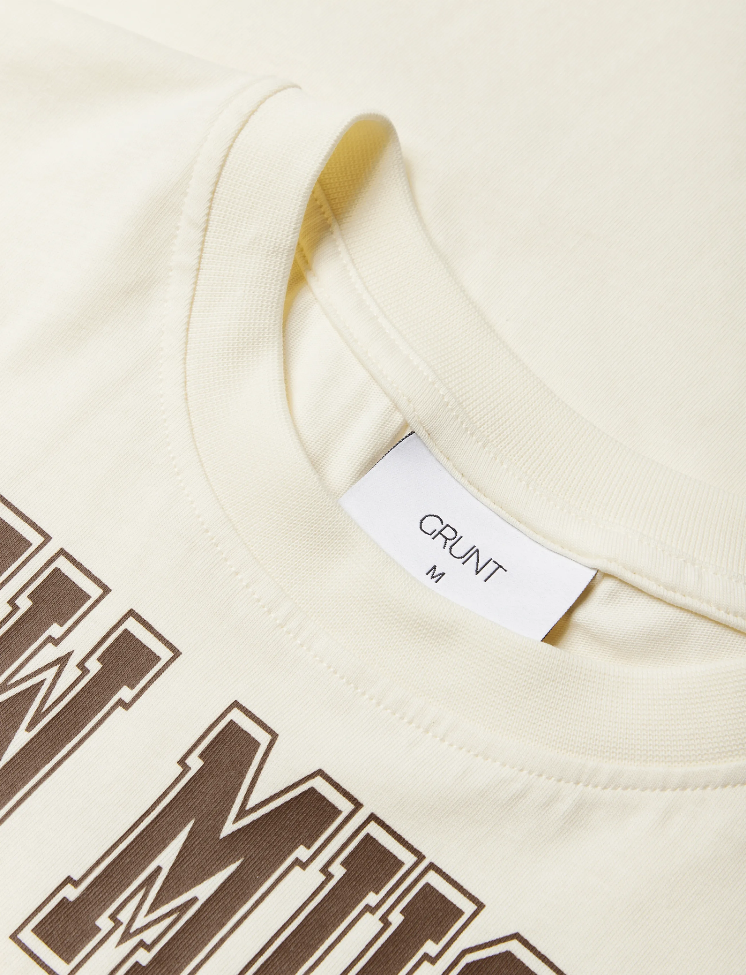 Grunt - GRGranada SS Tee - short-sleeved t-shirts - chalk - 2