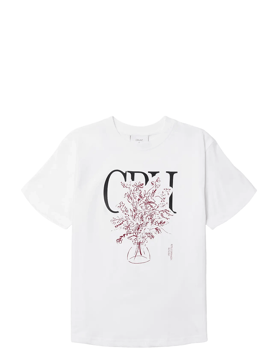 Grunt - GRWendy SS Tee - short-sleeved t-shirts - white - 0