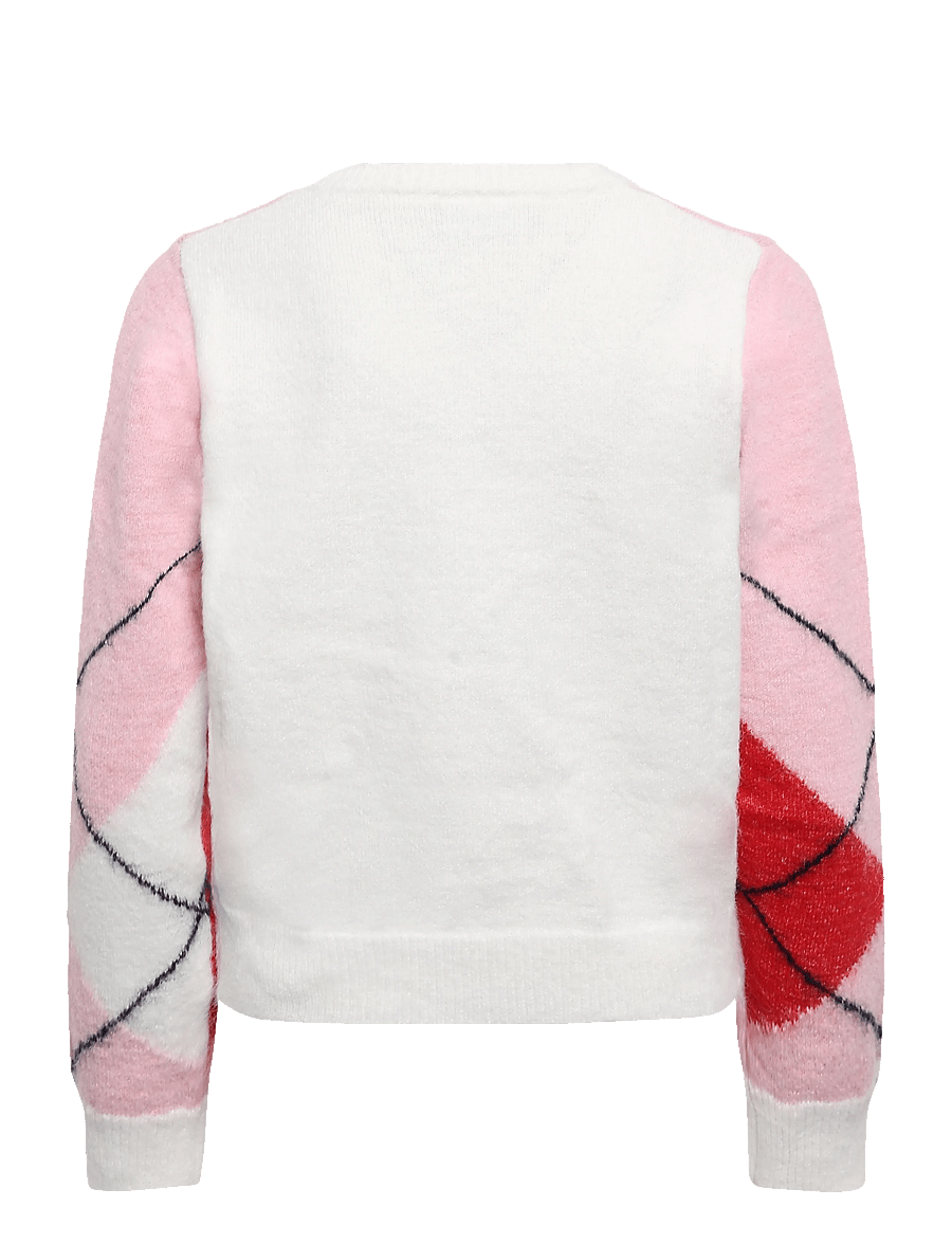 Grunt - GRFie V-neck knit - pullover - red - 1