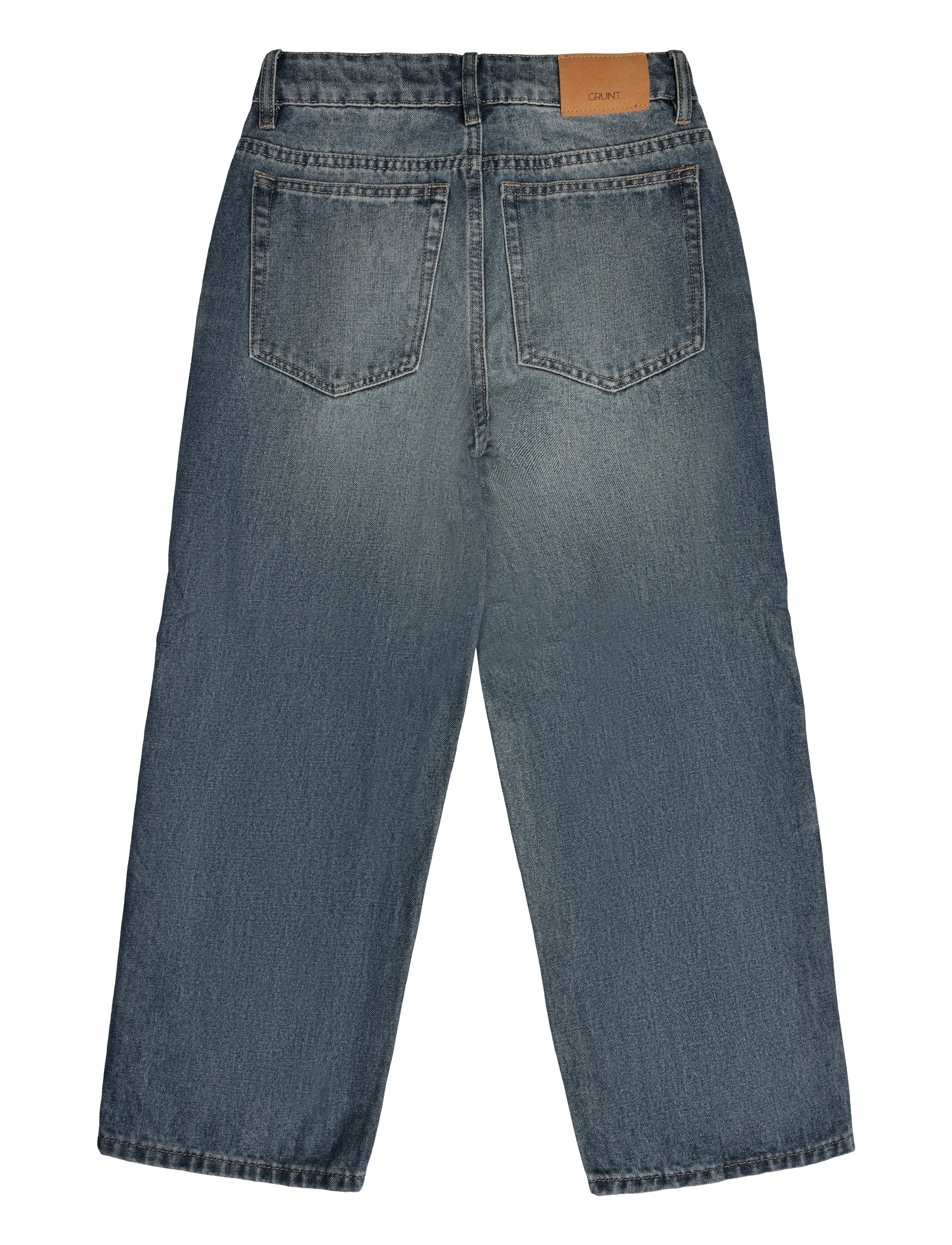 Grunt - GRMilo Baggy Jeans - loose jeans - blue vintage - 1
