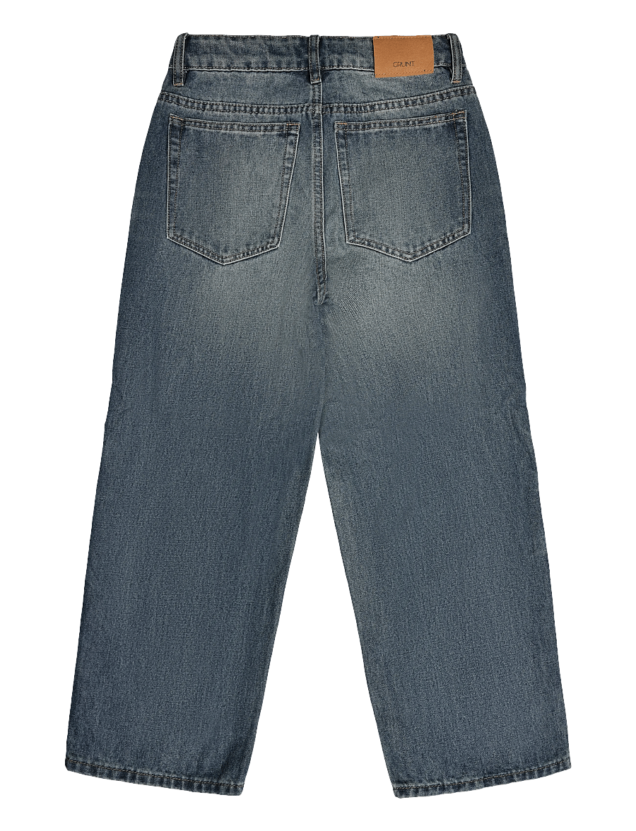 Grunt - GRMilo Baggy Jeans - loose jeans - blue vintage - 1