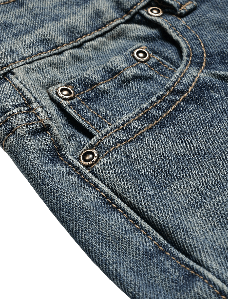 Grunt - GRMilo Baggy Jeans - loose jeans - blue vintage - 4
