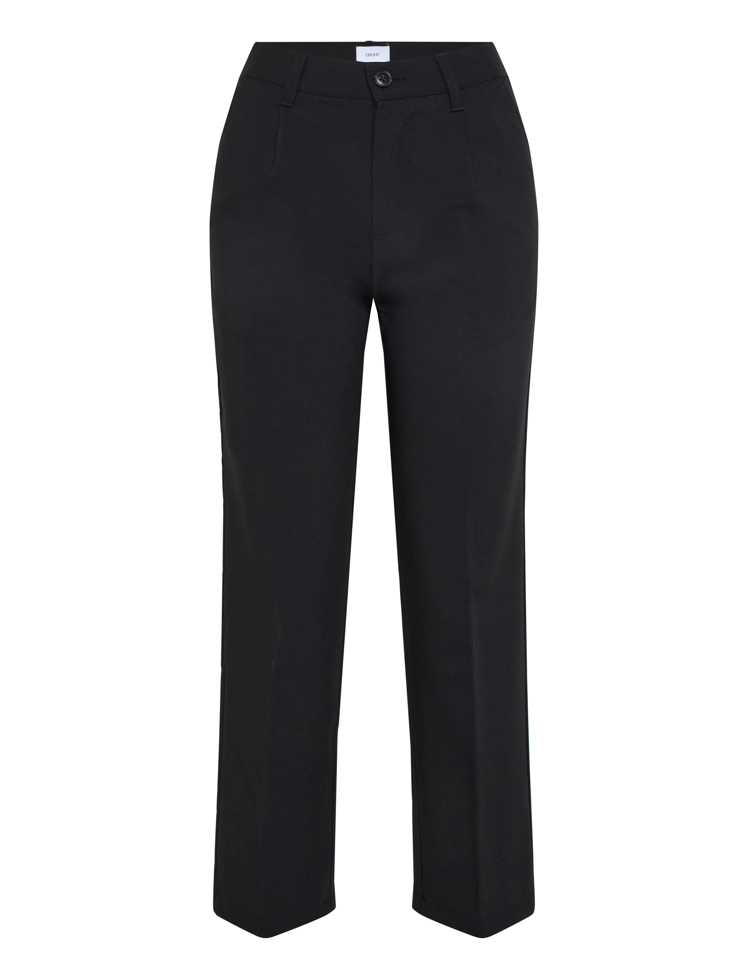 Grunt GRJAZZ Pleat Pants - Hosen - BLACK / black