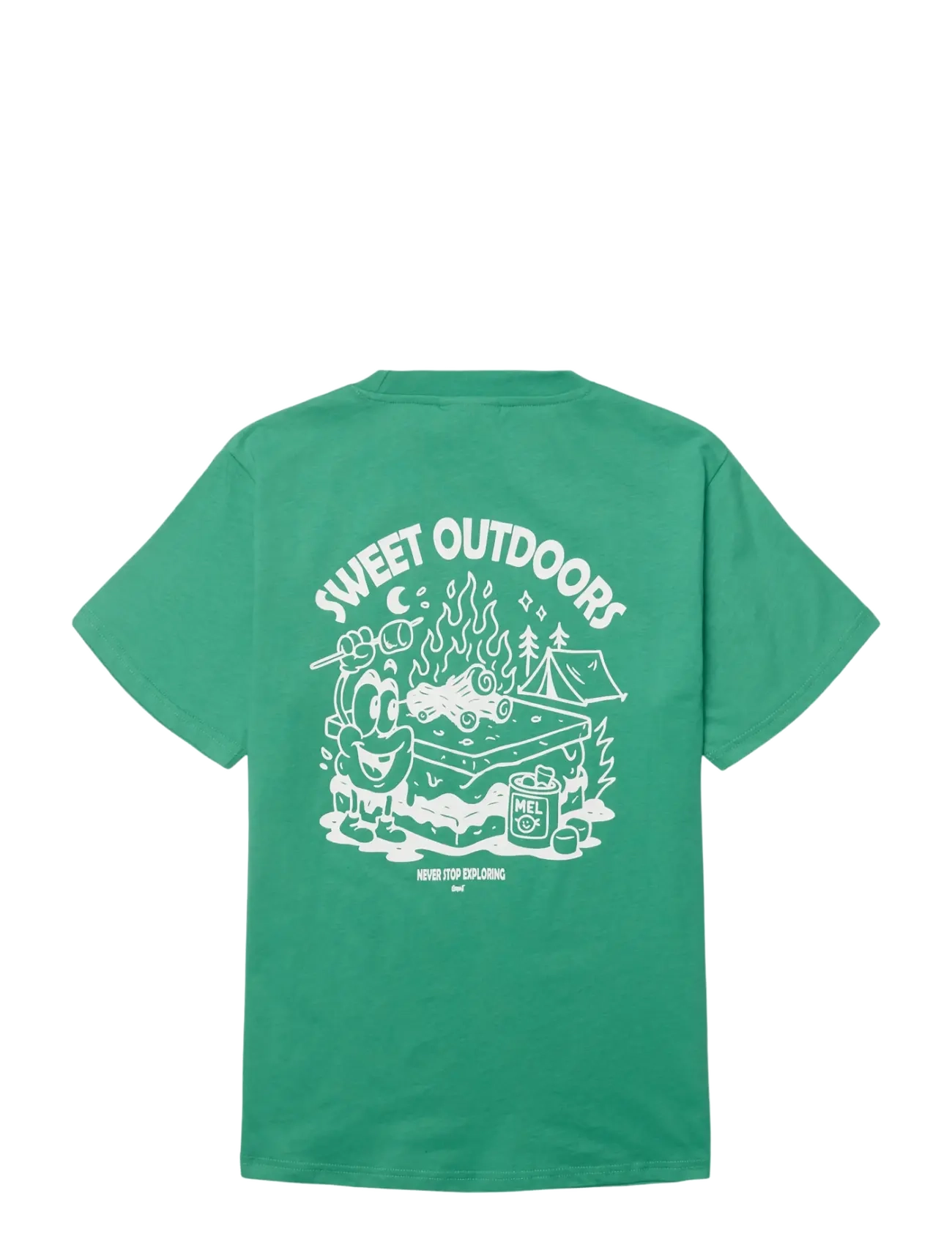 Grunt - GRLan SS Tee - short-sleeved t-shirts - green - 1