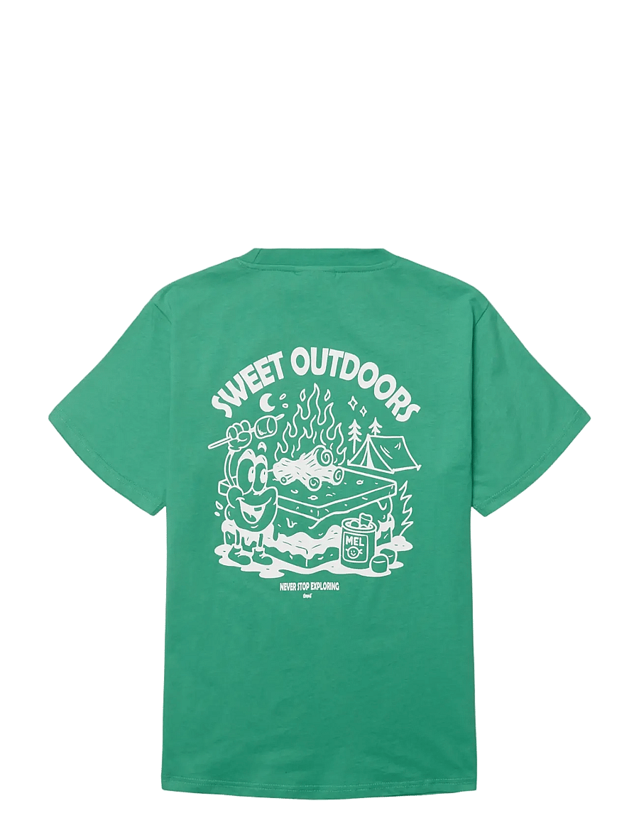 Grunt - GRLan SS Tee - short-sleeved t-shirts - green - 1