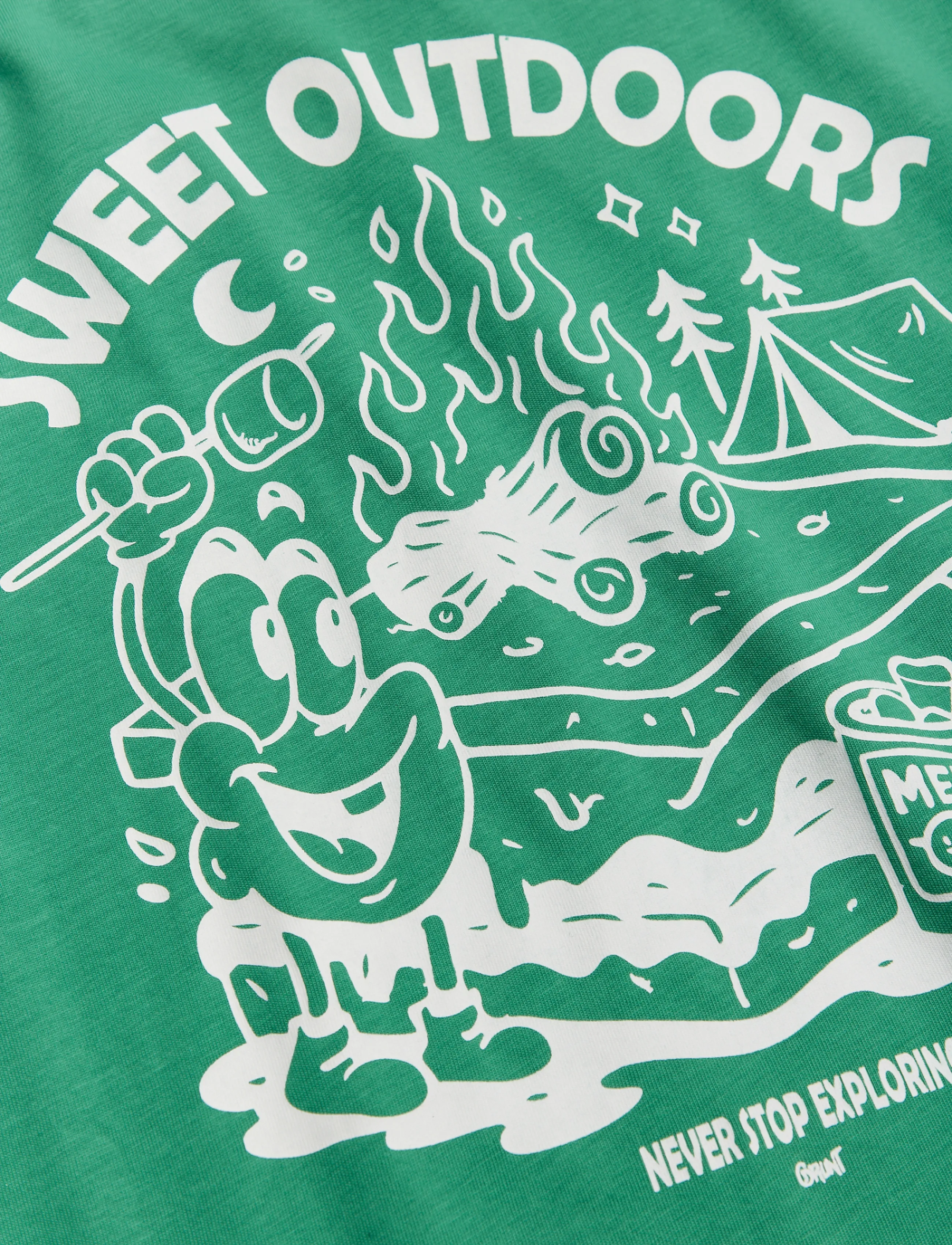 Grunt - GRLan SS Tee - short-sleeved t-shirts - green - 3