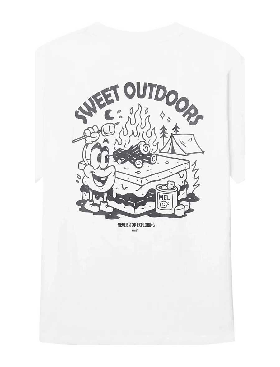 Grunt - GRLan SS Tee - short-sleeved t-shirts - white - 1