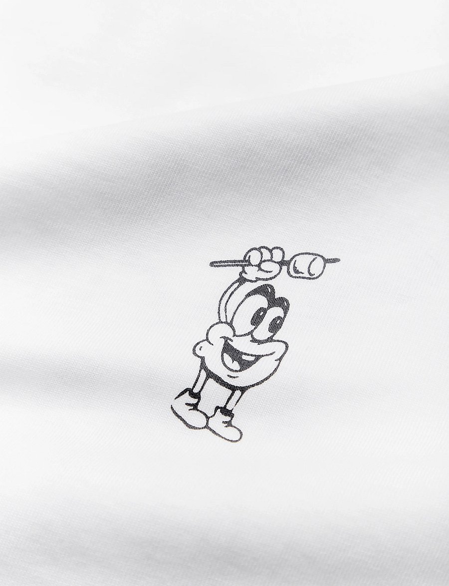 Grunt - GRLan SS Tee - short-sleeved t-shirts - white - 2