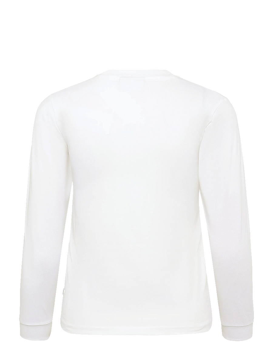 Grunt - GRContain LS Tee - langærmede t-shirts - white - 1