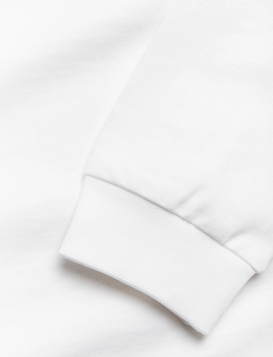Grunt - GRContain LS Tee - langærmede t-shirts - white - 3