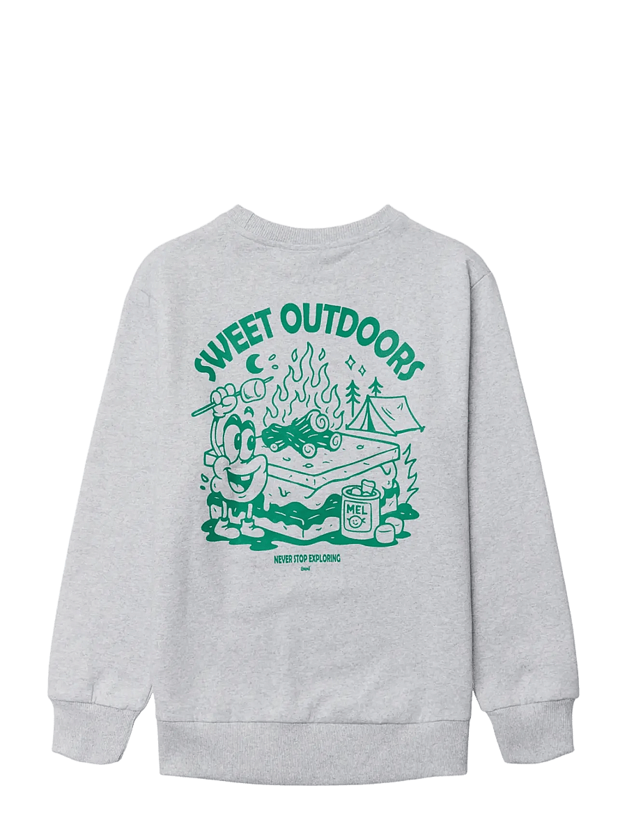 Grunt - GRWent Crew SWEAT - sweatshirts - grey melange - 1