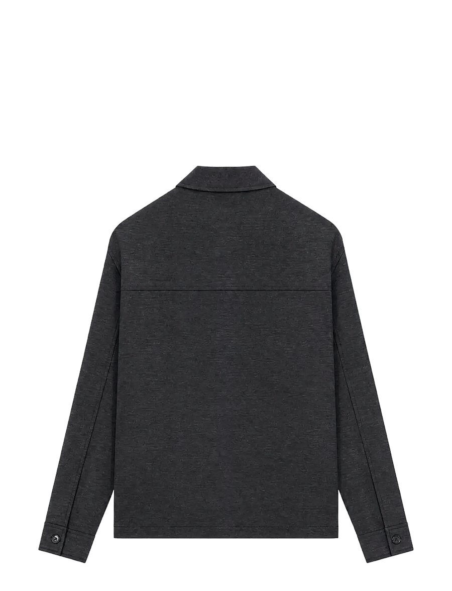 Grunt - GRSigfred Shacket - fleecejacken - black - 1