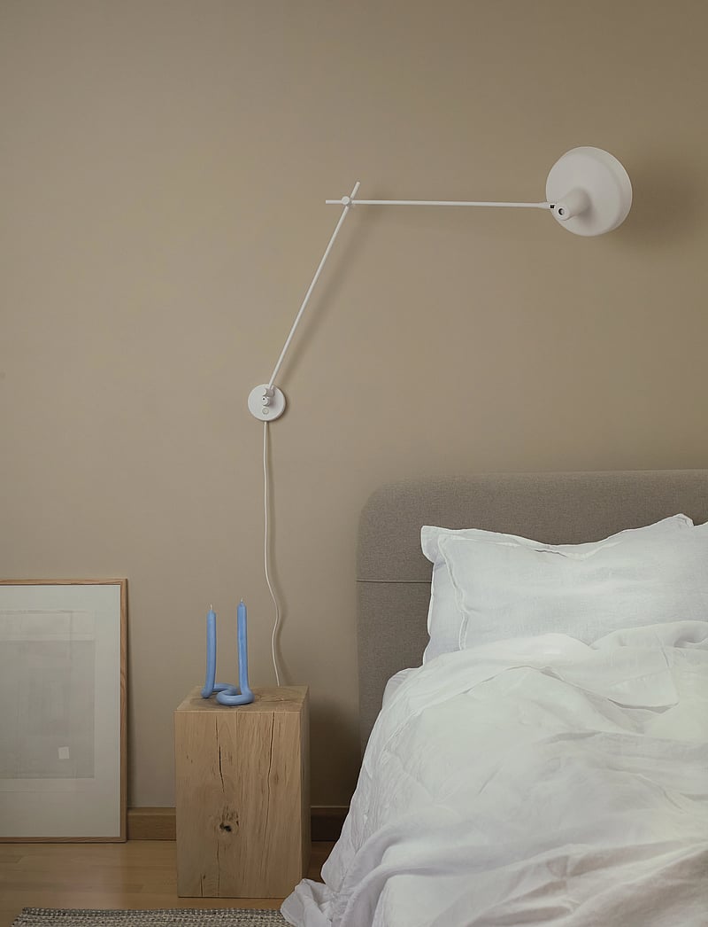 Grupa - ARIGATO WALL LONG - wandleuchten - white - 1