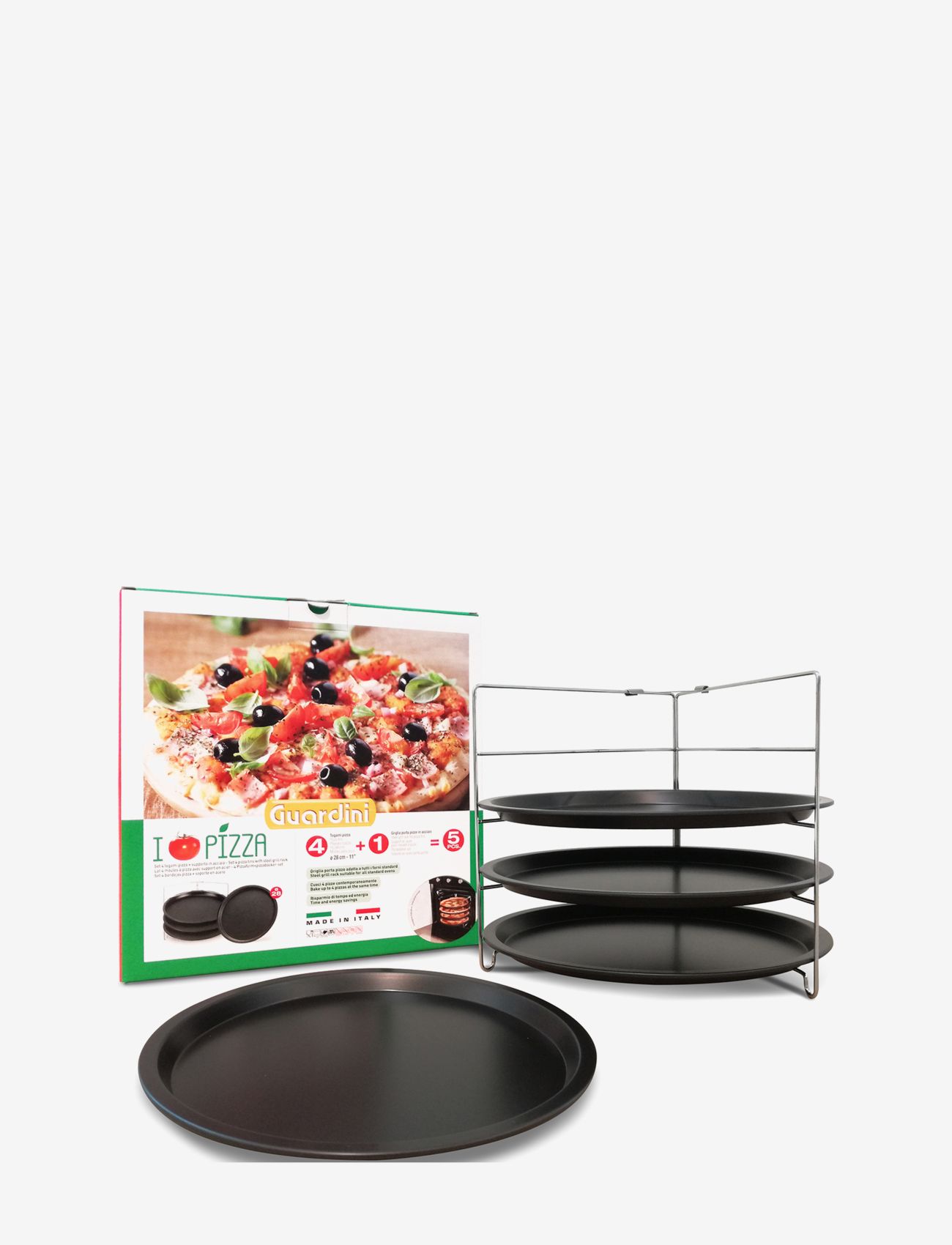 Guardini - Pizzasæt - laveste priser - black - 0