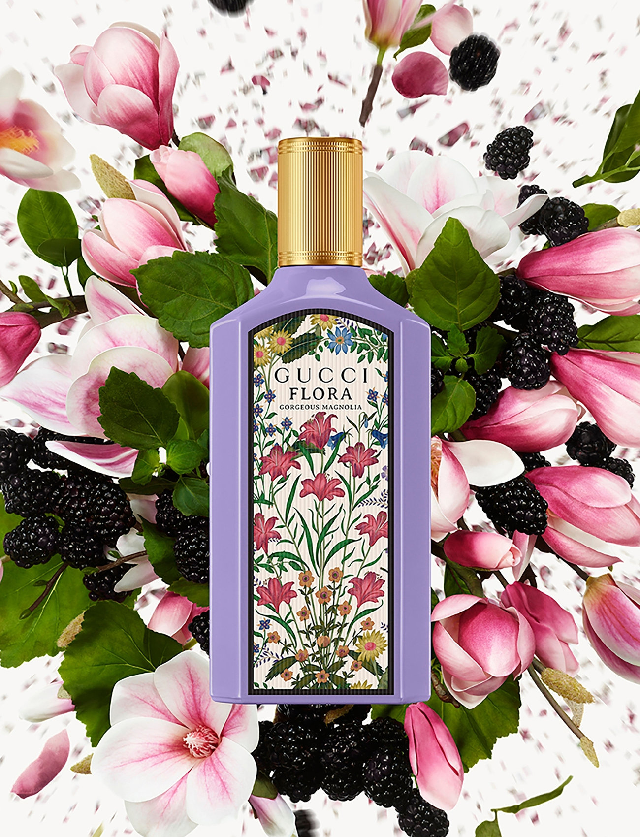 Gucci - GUCCI FLORA GORGEOUS MAGNOLIA EAU DE PARFUM - naisille  - clear - 4