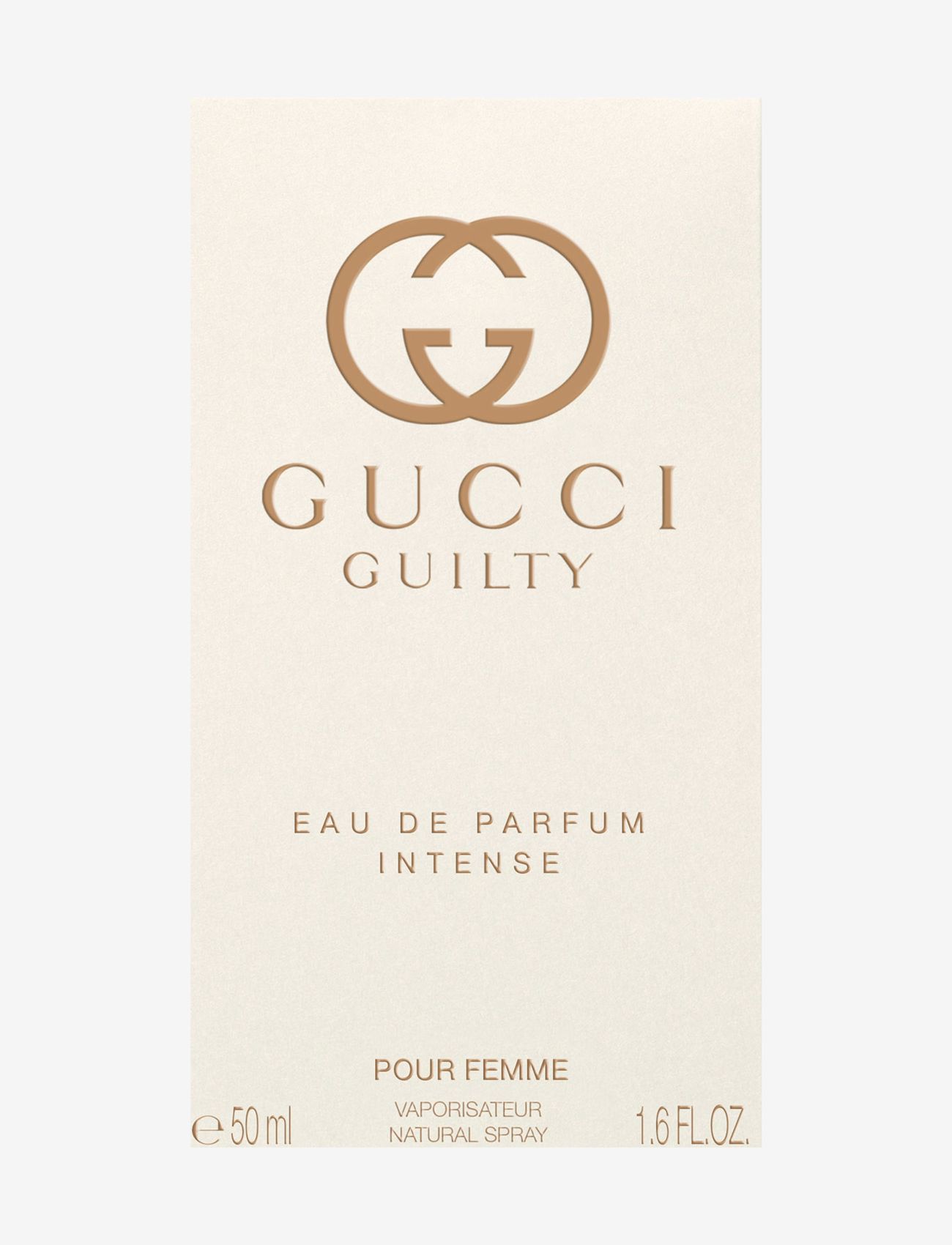 Gucci - Guilty Pour Femme Intense Eau de parfum 50 ML - rejsestørrelser & kits  - clear - 2