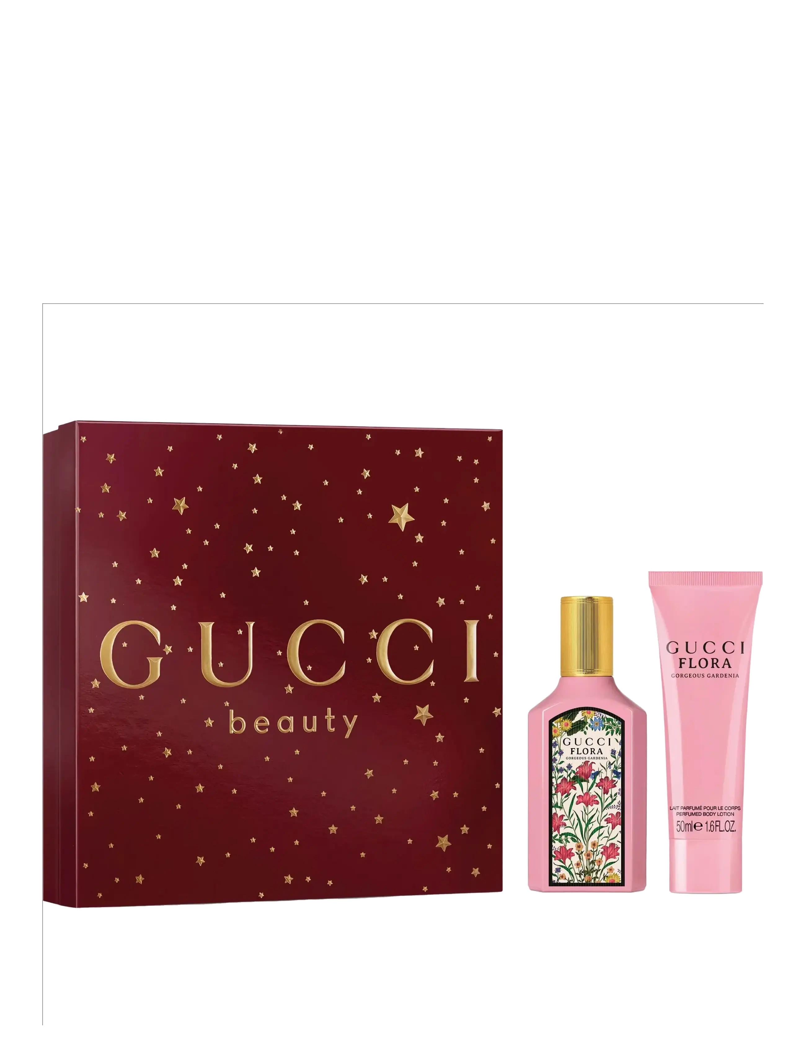 Gucci Gift Set Flora Gorgeous Gardenia EdP 50 ml + Body Lotion 50 ml - Inspiration - CLEAR / undefined