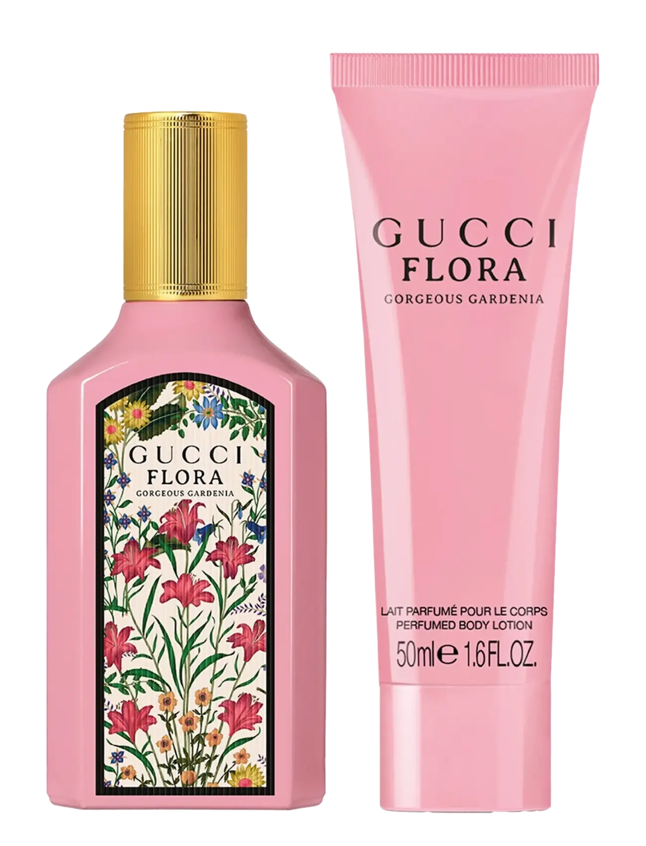 Gucci - Gift Set Flora Gorgeous Gardenia EdP 50 ml + Body Lotion 50 ml - clear - 1