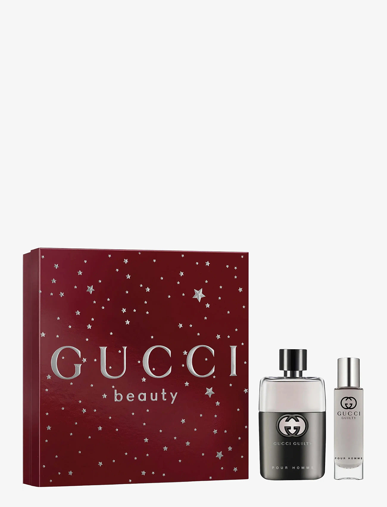 Gucci - Gift Set Guilty Pour Homme EdT 50 ml + Travel Spray 15 ml - til ham  - clear - 0
