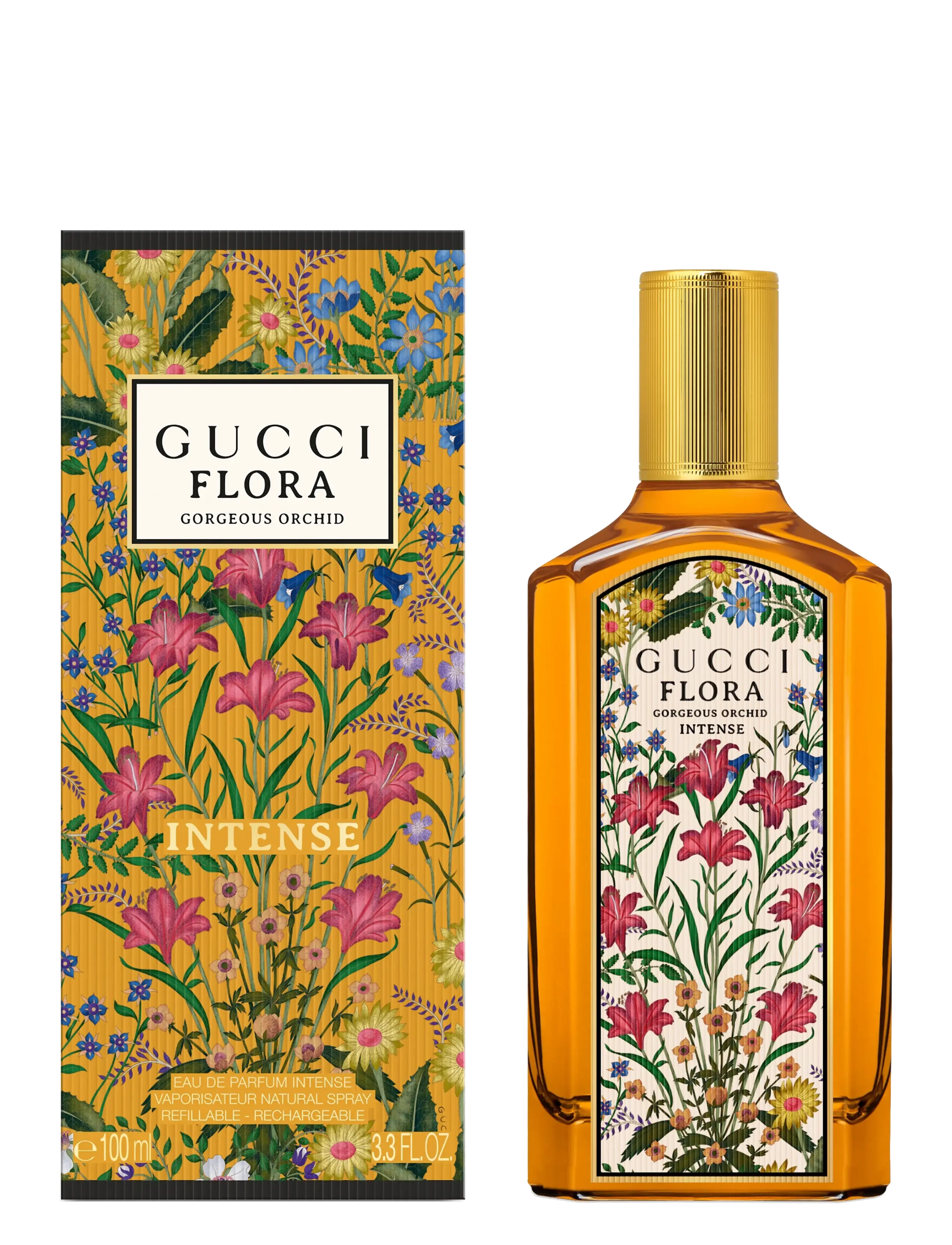 Gucci - Flora Gorgeous Orchid Eau de Parfum Intense - redo för date night - clear - 1