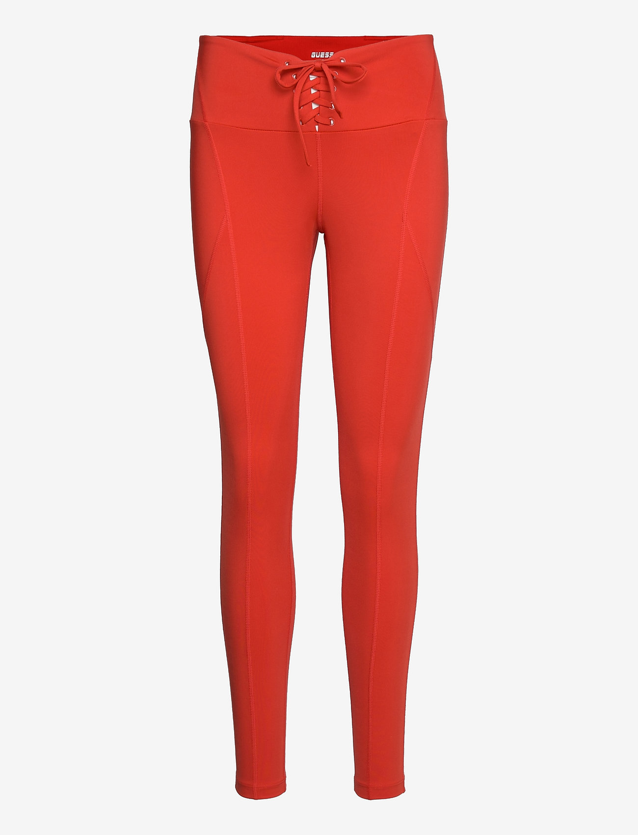 Guess Activewear - AGATHA LEGGINGS 4/4 - trænings- & løbetights - ardent red - 0