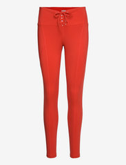 Guess Activewear - AGATHA LEGGINGS 4/4 - trænings- & løbetights - ardent red - 0