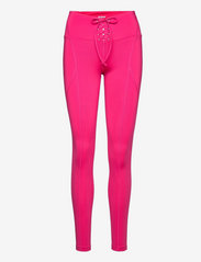 Guess Activewear - AGATHA LEGGINGS 4/4 - skriešanas un treniņu legingi - full bloom pink - 0