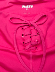 Guess Activewear - AGATHA LEGGINGS 4/4 - bėgimo ir sportinės tamprės - full bloom pink - 2