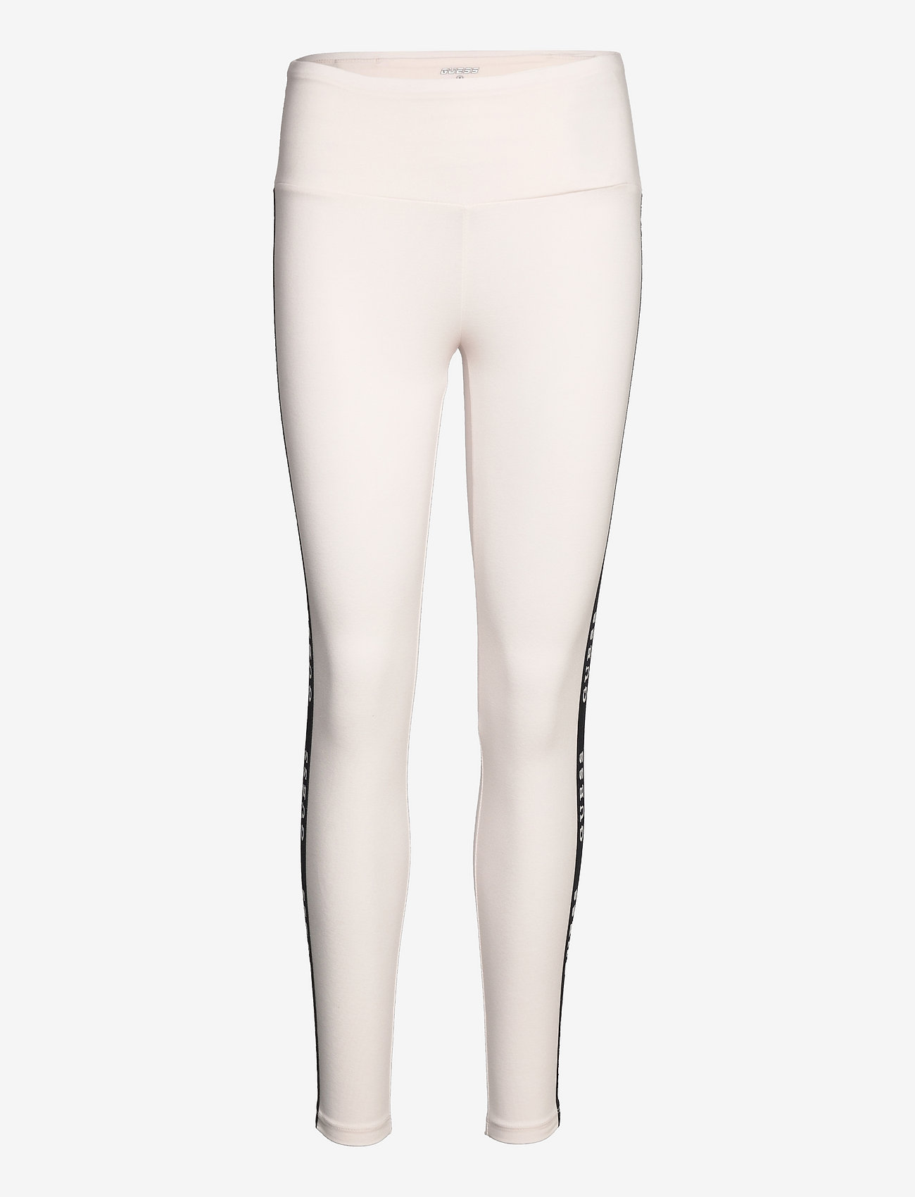 Guess Activewear - ALINE LEGGINGS 4/4 ECO J. STR - sporthosen - white blush - 0