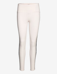 Guess Activewear - ALINE LEGGINGS 4/4 ECO J. STR - sporthosen - white blush - 0