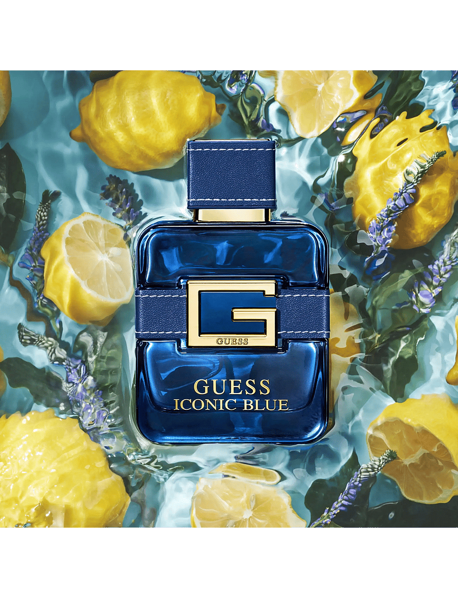 Guess Fragrance - Iconic Blue Men Eau de parfum natural spray - till honom - clear - 2