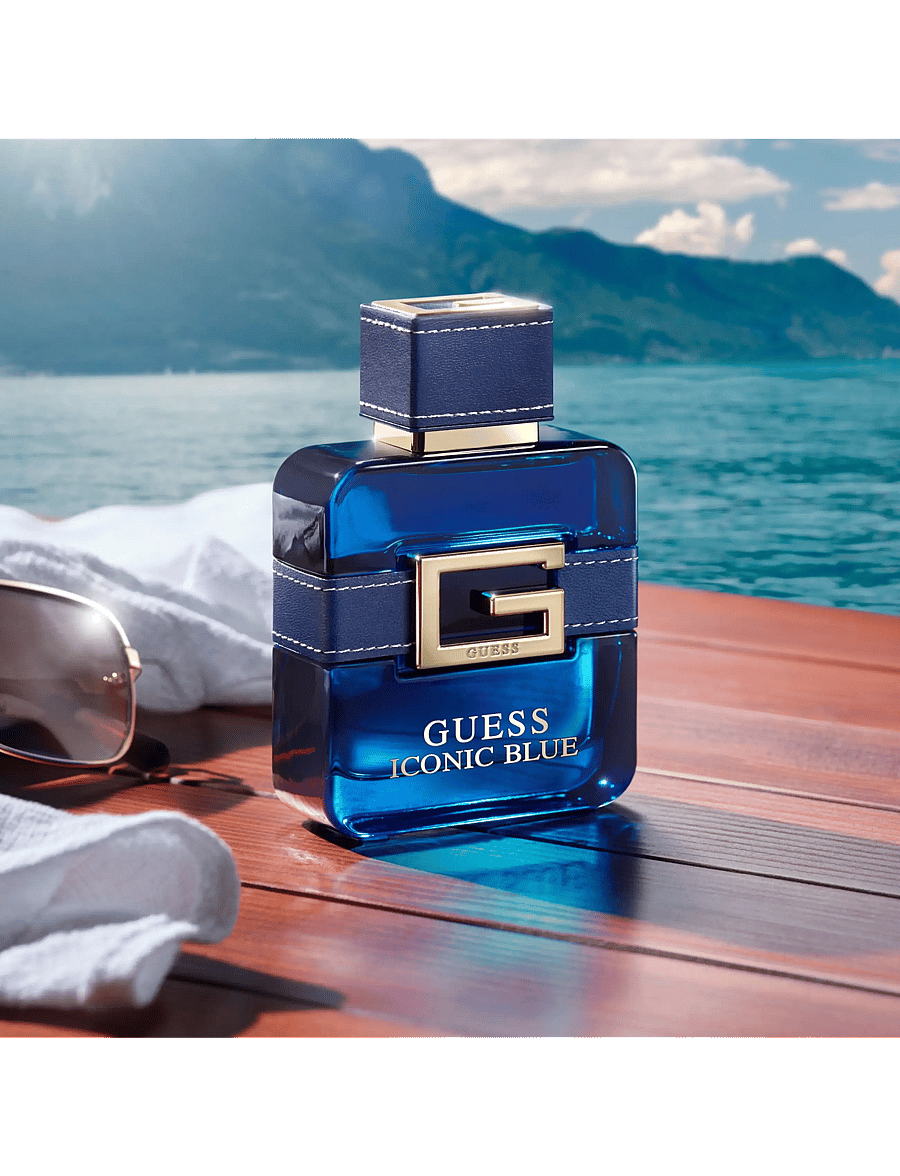 Guess Fragrance - Iconic Blue Men Eau de parfum natural spray - till honom - clear - 3