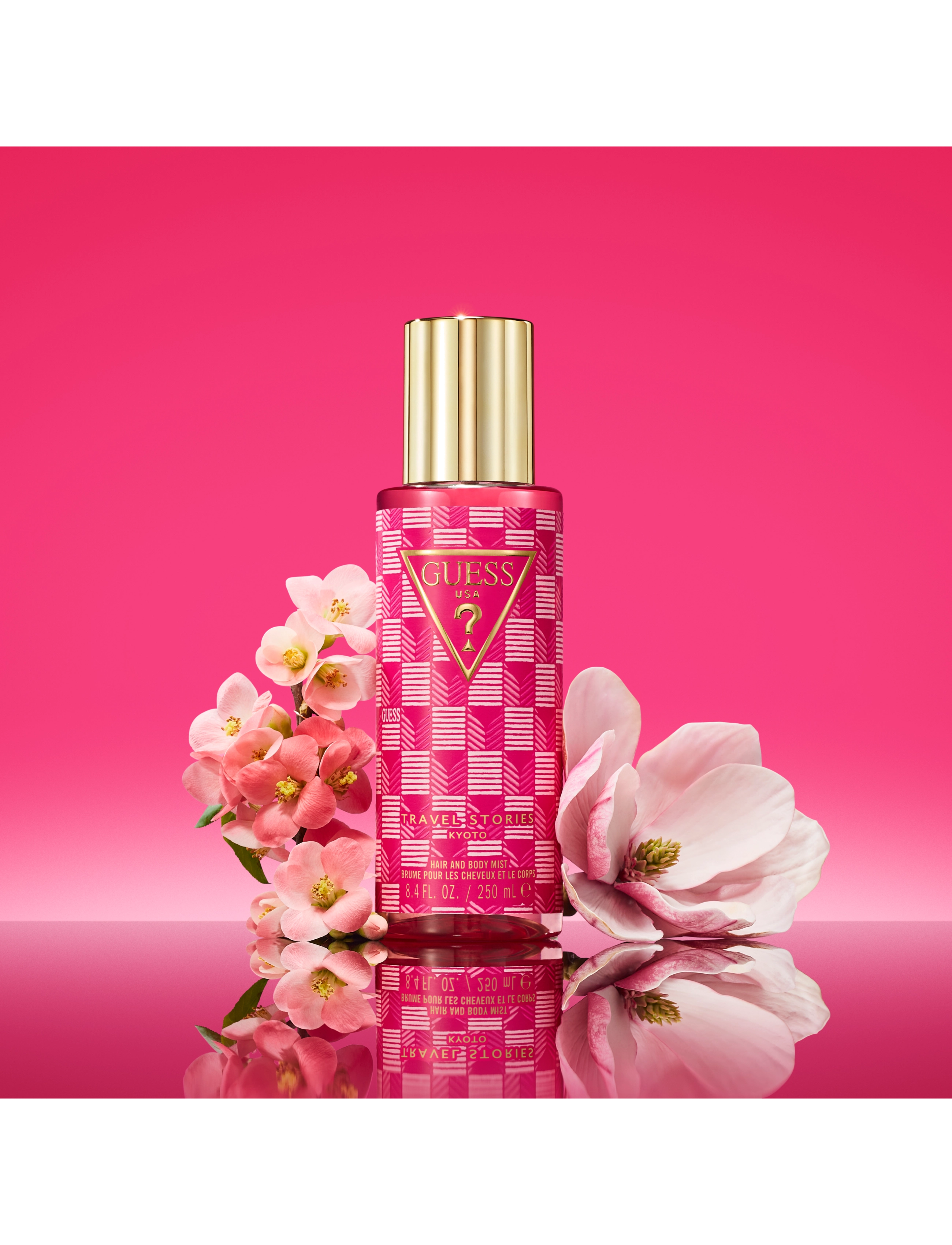 Guess Fragrance - Destination Kyoto hair&body mist 250 ml - clear - 2