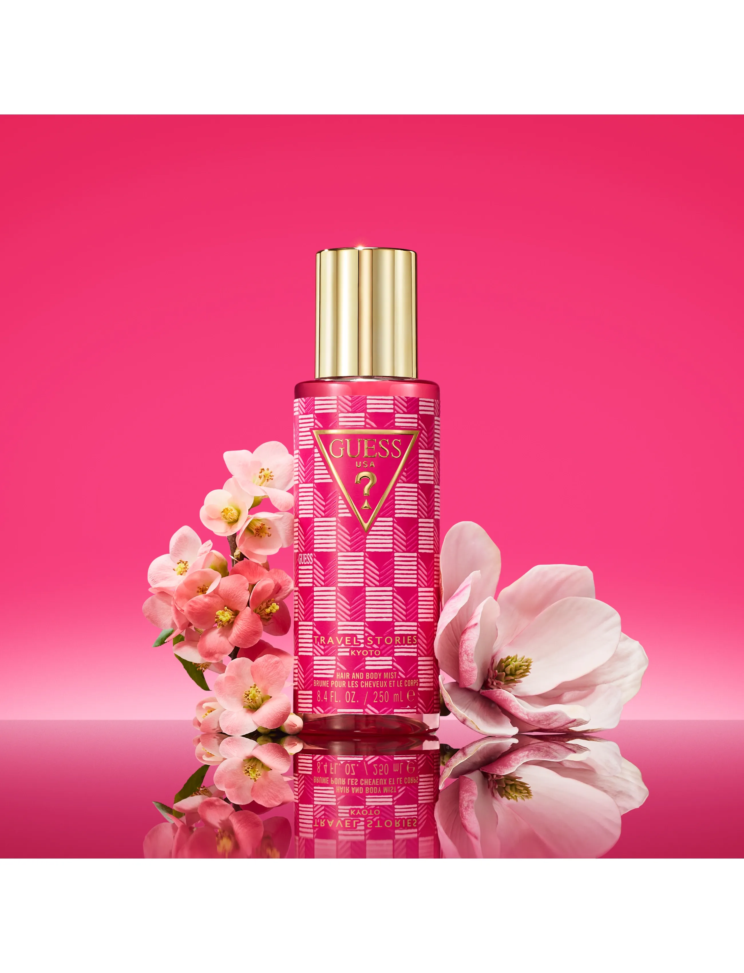 Guess Fragrance Destination Kyoto Hair&Body Mist 250 ml, 250 ml, Nude, Fragrance > Fragrance Mists, Dame