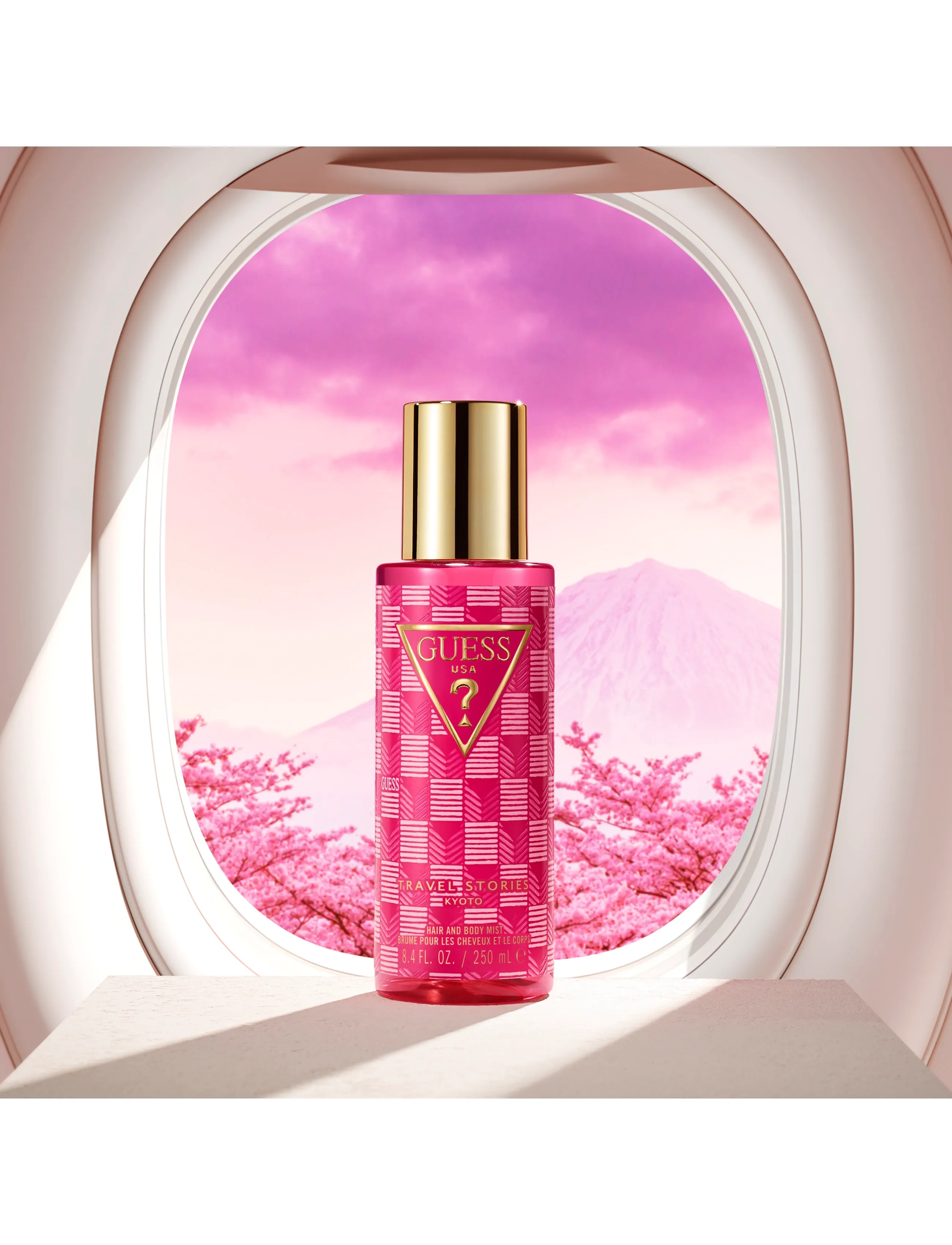 Guess Fragrance - Destination Kyoto hair&body mist 250 ml - clear - 5