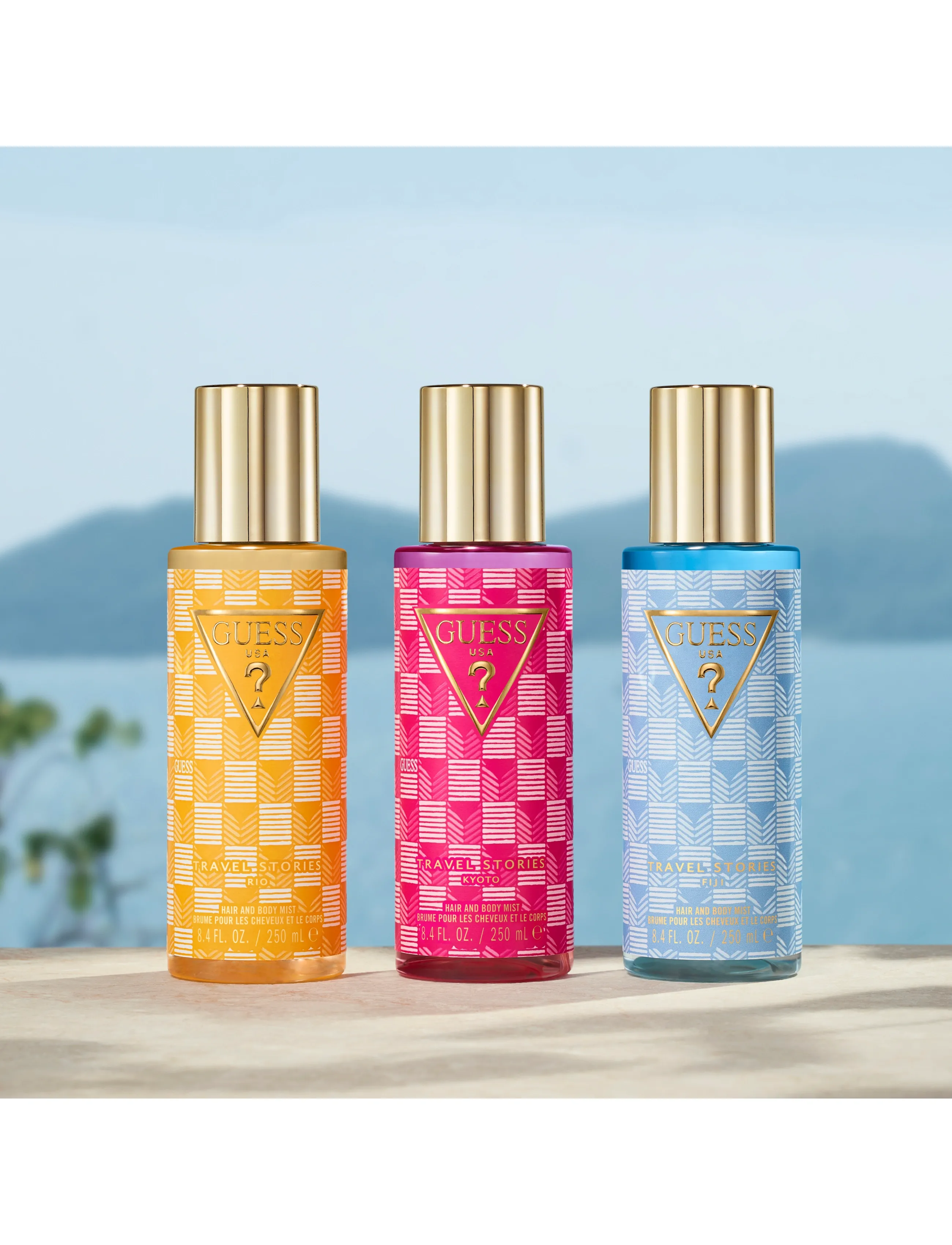 Guess Fragrance - Destination Rio hair&body mist 250 ml - parfumer - clear - 3