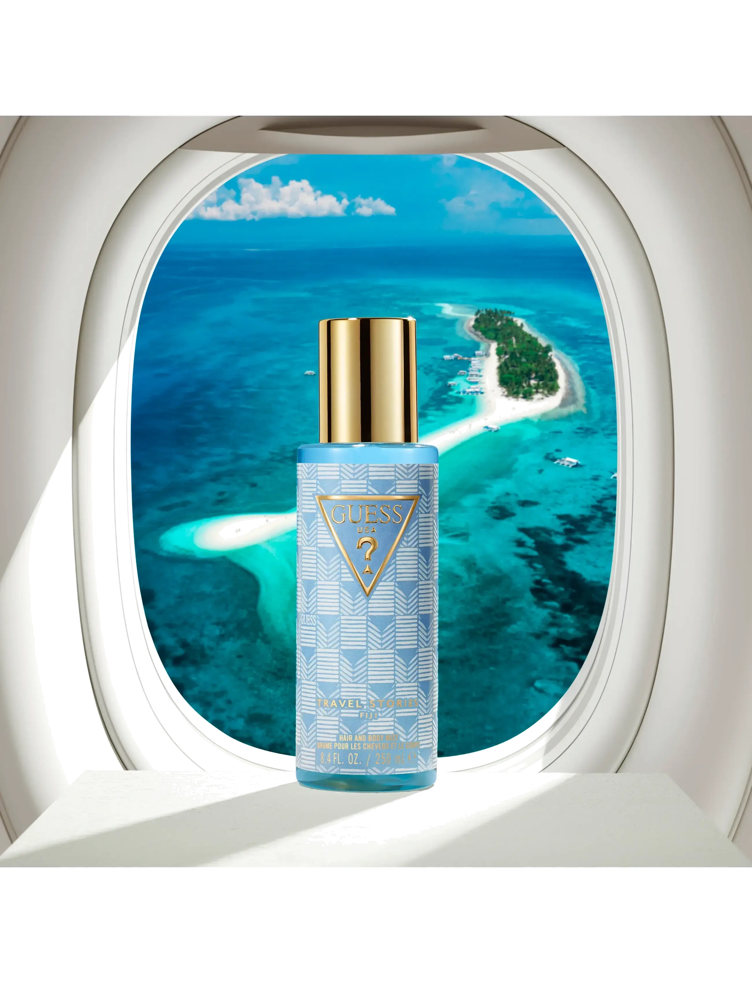 Guess Fragrance - Destination Fiji hair&body mist 250 ml - clear - 2