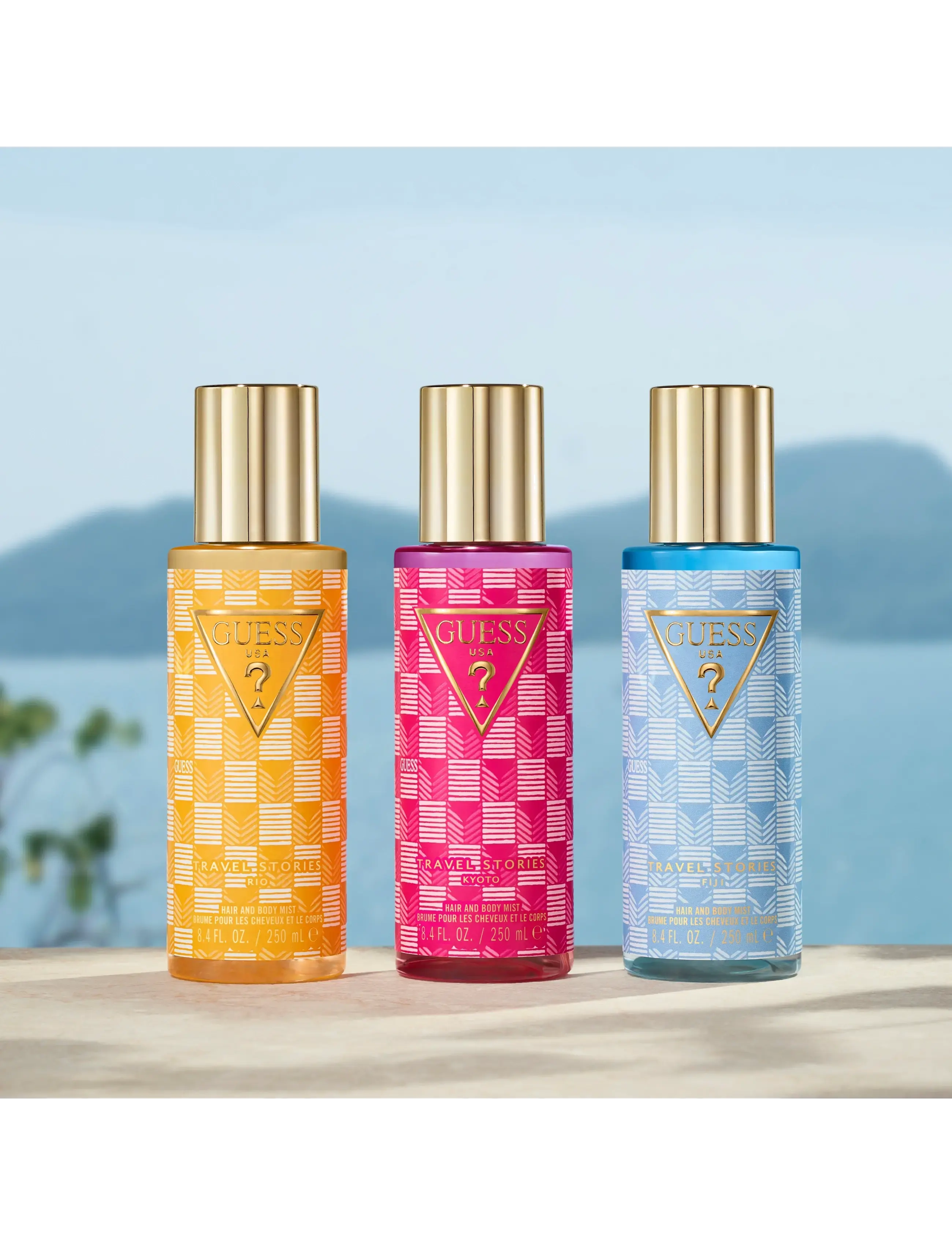 Guess Fragrance - Destination Fiji hair&body mist 250 ml - clear - 3