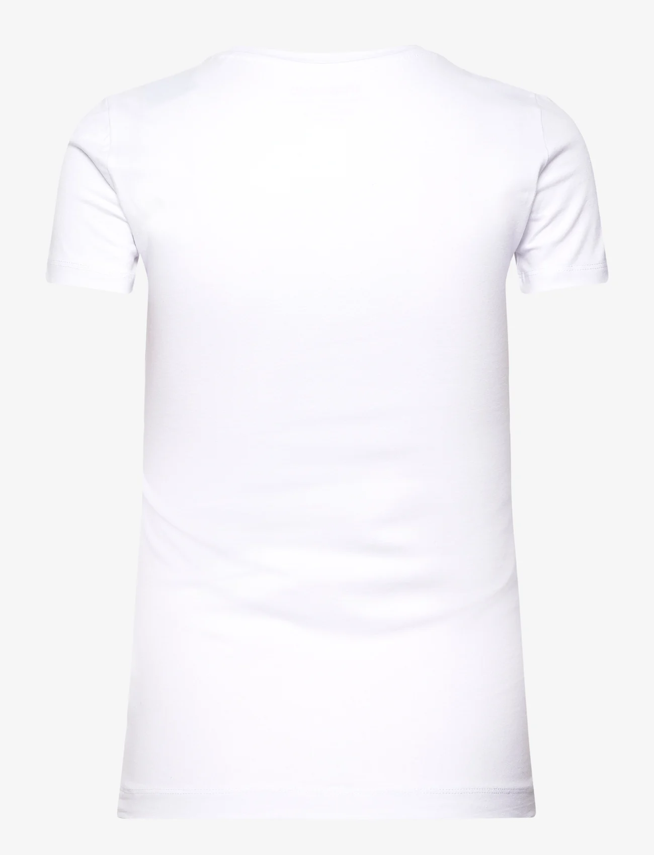 GUESS Jeans - SS CN 4G LOGO TEE - marškinėliai - pure white - 1
