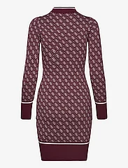 GUESS Jeans - LS LISE 4G LOGO SWTR DRESS - bodycon dresses - mystic wine and p - 1