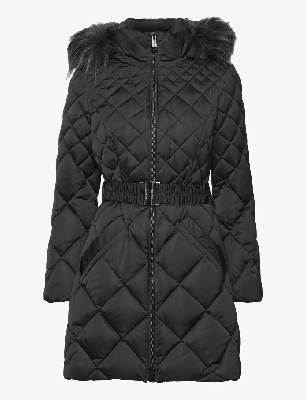 GUESS Jeans Olga Medium Real Down Jacket 189 . Buy Padded