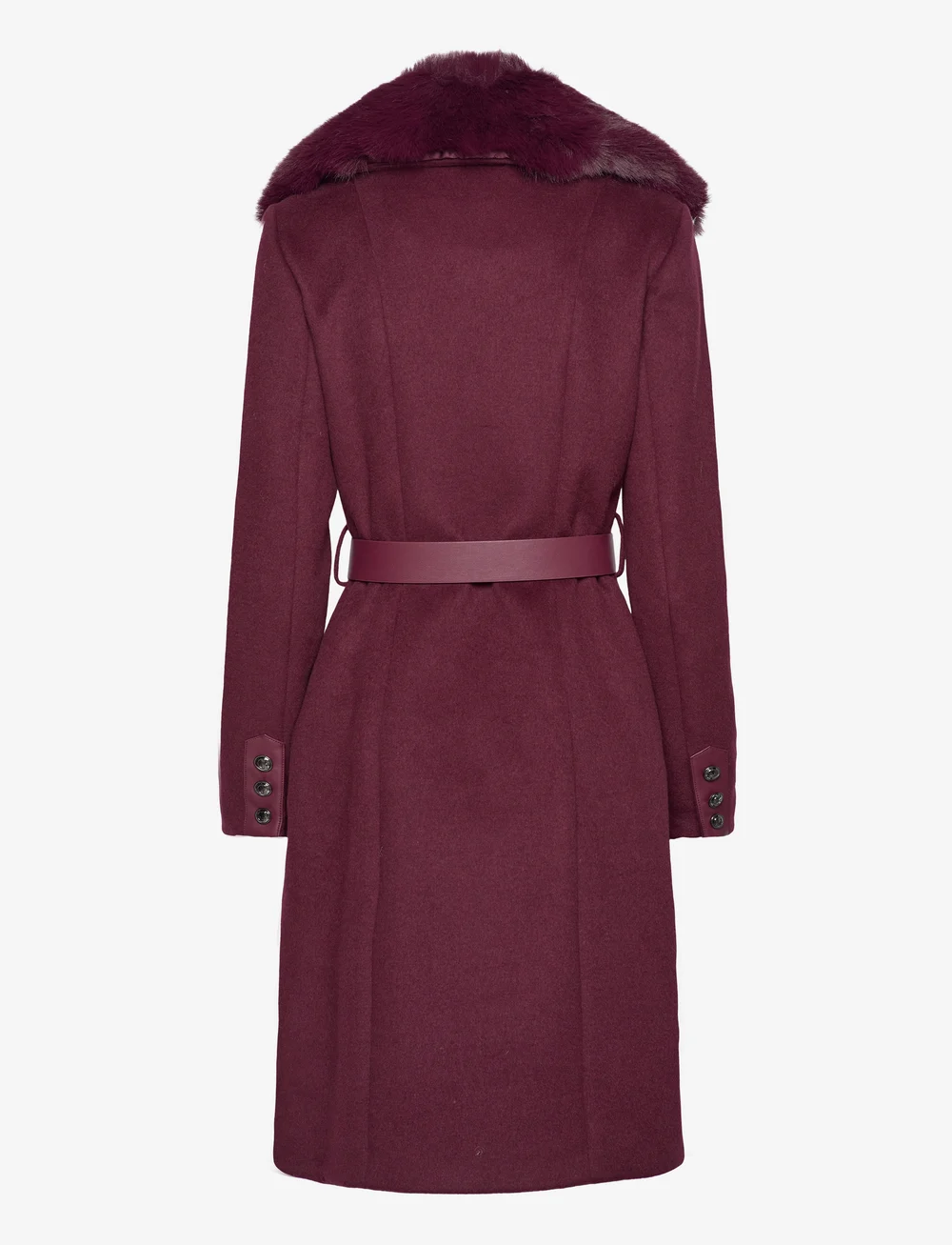 Guess pink hot sale wool coat