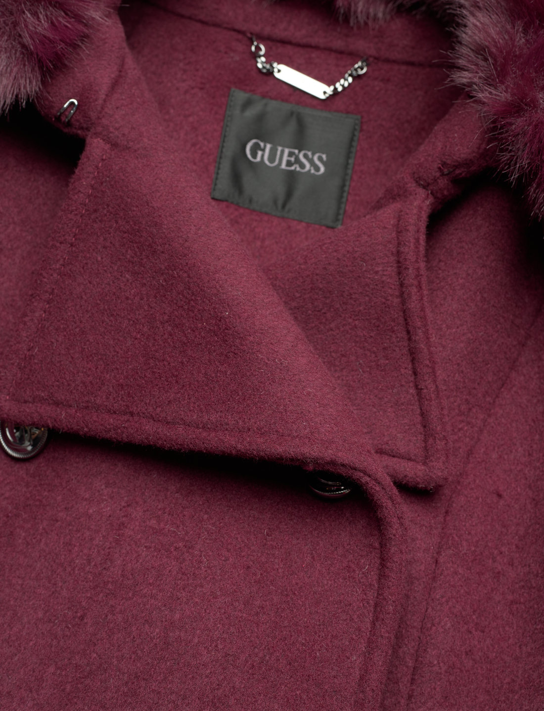 Guess clearance belted coat