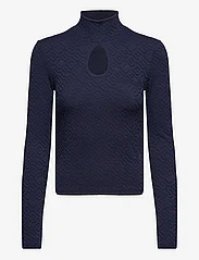 GUESS Jeans - LS CLIO TOP - tröjor - blackened blue - 0