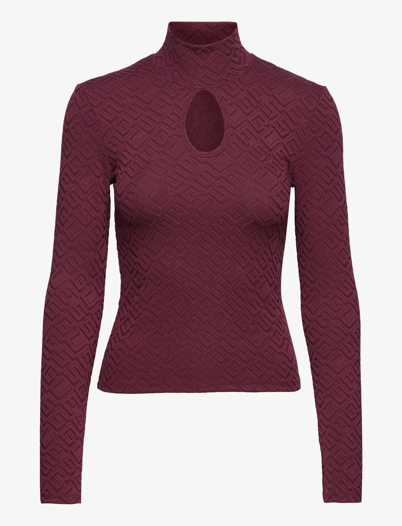 GUESS Jeans - LS CLIO TOP - pullover - mystic wine - 0