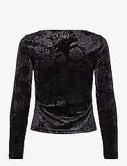 GUESS Jeans - LS AIDA TOP - long-sleeved blouses - jet black a996 - 1