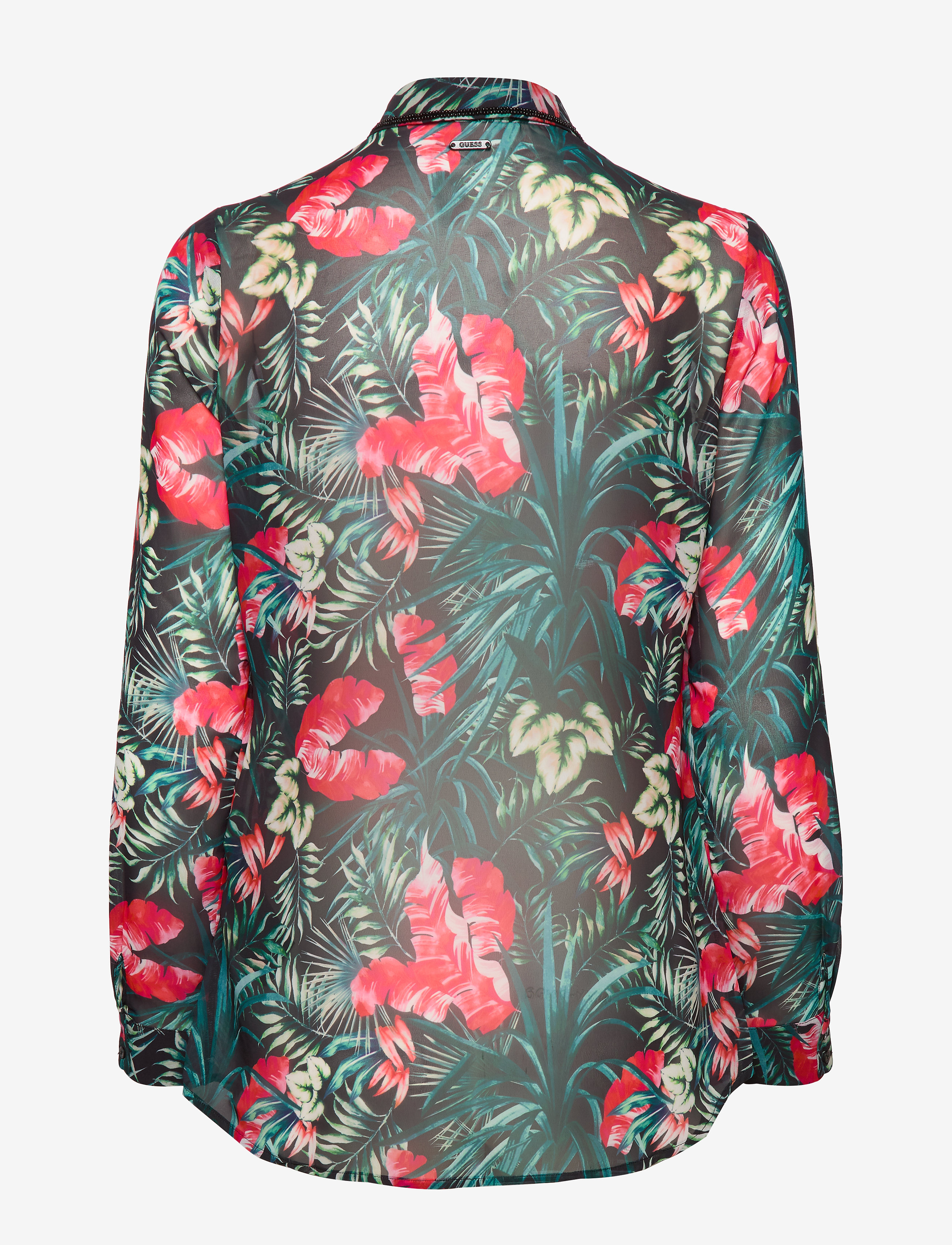 GUESS Jeans - LS CLOUIS SHIRT - small dark tropic - 1