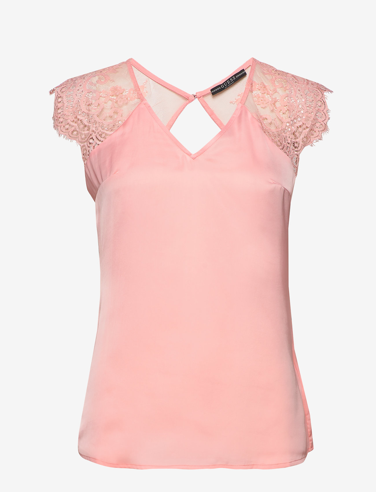GUESS Jeans - SS ILIA TOP - pink palm tree - 0