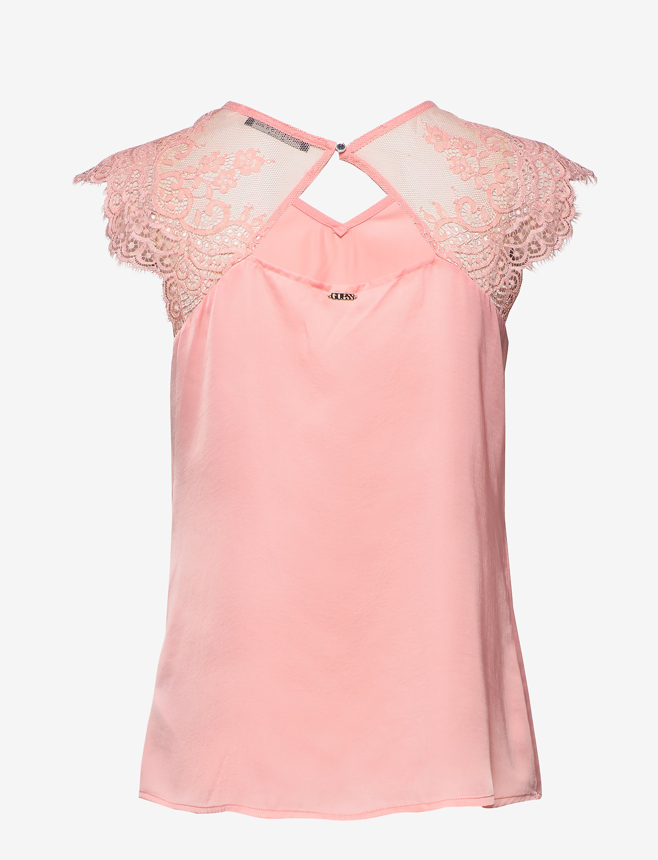 GUESS Jeans - SS ILIA TOP - pink palm tree - 1